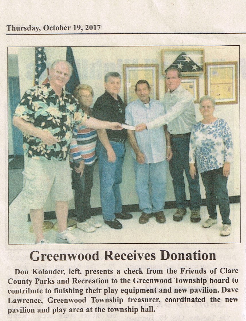 Grant to Greenwood Township