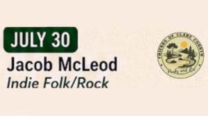 Summer Concert Series – Jacob McLeod (Indie Folk/Rock)